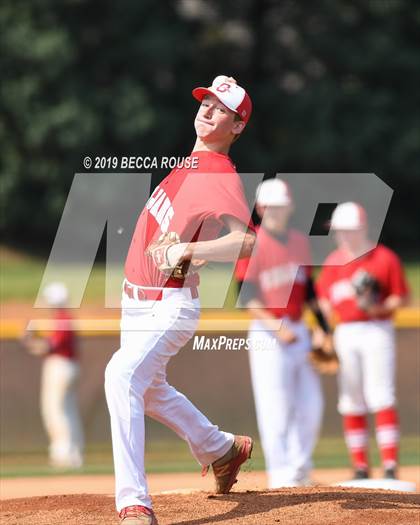 Thumbnail 2 in Phillip O. Berry Academy of Technology vs Olympic (SoMeck 7 4A Conference Baseball Tournament) photogallery.