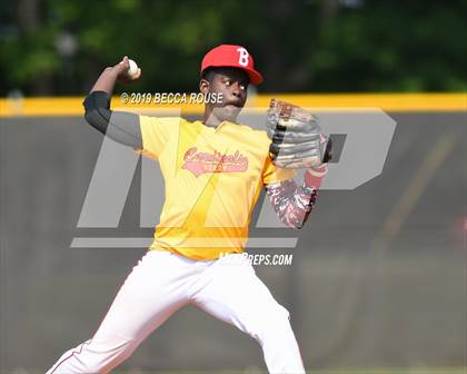 Thumbnail 3 in Phillip O. Berry Academy of Technology vs Olympic (SoMeck 7 4A Conference Baseball Tournament) photogallery.