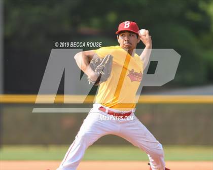 Thumbnail 2 in Phillip O. Berry Academy of Technology vs Olympic (SoMeck 7 4A Conference Baseball Tournament) photogallery.