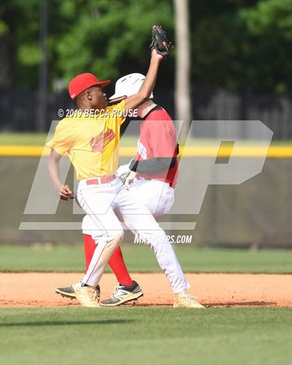 Thumbnail 1 in Phillip O. Berry Academy of Technology vs Olympic (SoMeck 7 4A Conference Baseball Tournament) photogallery.