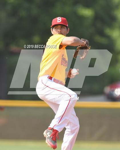 Thumbnail 2 in Phillip O. Berry Academy of Technology vs Olympic (SoMeck 7 4A Conference Baseball Tournament) photogallery.