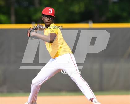 Thumbnail 3 in Phillip O. Berry Academy of Technology vs Olympic (SoMeck 7 4A Conference Baseball Tournament) photogallery.