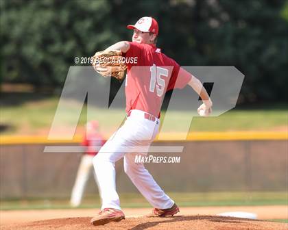 Thumbnail 2 in Phillip O. Berry Academy of Technology vs Olympic (SoMeck 7 4A Conference Baseball Tournament) photogallery.