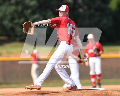 Thumbnail 3 in Phillip O. Berry Academy of Technology vs Olympic (SoMeck 7 4A Conference Baseball Tournament) photogallery.