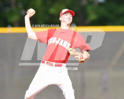 Thumbnail 3 in Phillip O. Berry Academy of Technology vs Olympic (SoMeck 7 4A Conference Baseball Tournament) photogallery.
