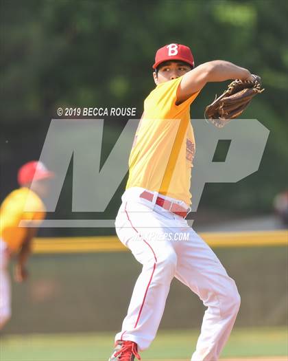Thumbnail 3 in Phillip O. Berry Academy of Technology vs Olympic (SoMeck 7 4A Conference Baseball Tournament) photogallery.