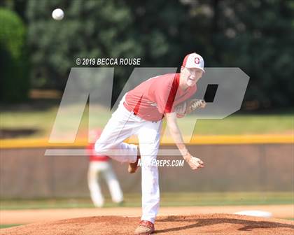 Thumbnail 2 in Phillip O. Berry Academy of Technology vs Olympic (SoMeck 7 4A Conference Baseball Tournament) photogallery.