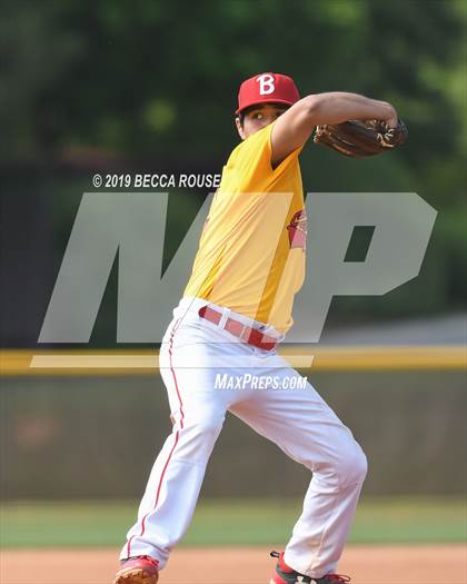 Thumbnail 2 in Phillip O. Berry Academy of Technology vs Olympic (SoMeck 7 4A Conference Baseball Tournament) photogallery.
