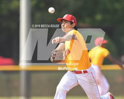 Thumbnail 1 in Phillip O. Berry Academy of Technology vs Olympic (SoMeck 7 4A Conference Baseball Tournament) photogallery.