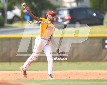 Thumbnail 1 in Phillip O. Berry Academy of Technology vs Olympic (SoMeck 7 4A Conference Baseball Tournament) photogallery.