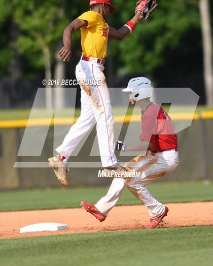 Thumbnail 3 in Phillip O. Berry Academy of Technology vs Olympic (SoMeck 7 4A Conference Baseball Tournament) photogallery.