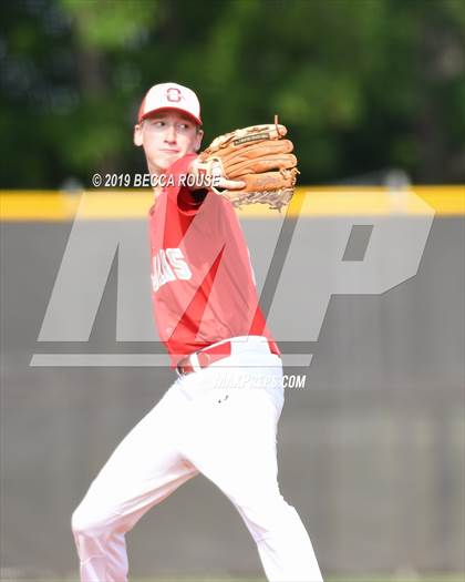 Thumbnail 1 in Phillip O. Berry Academy of Technology vs Olympic (SoMeck 7 4A Conference Baseball Tournament) photogallery.
