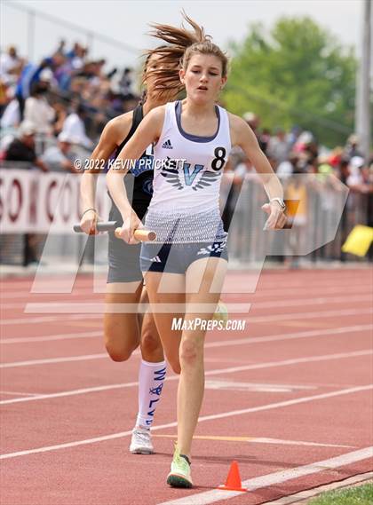 Thumbnail 1 in CHSAA Track & Field 5A Championships (Girls 800m Relay) photogallery.