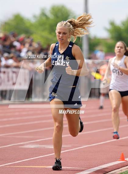 Thumbnail 3 in CHSAA Track & Field 5A Championships (Girls 800m Relay) photogallery.