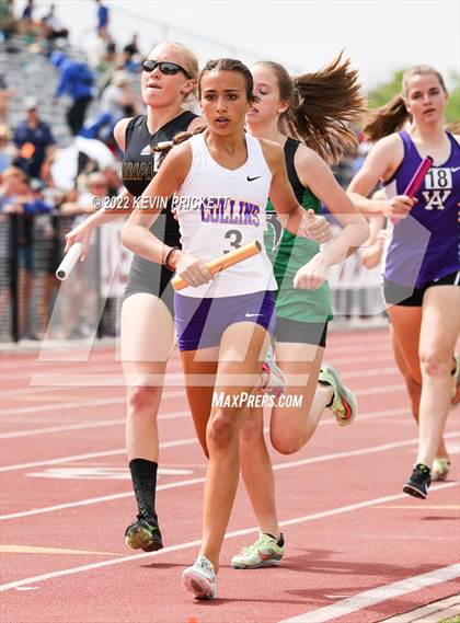 Thumbnail 1 in CHSAA Track & Field 5A Championships (Girls 800m Relay) photogallery.