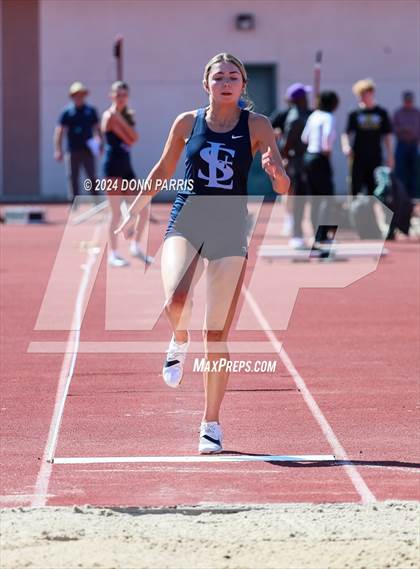 Thumbnail 1 in Rancho Cucamonga @ St. Lucy's Senior Day (Field Events) photogallery.