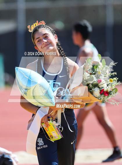 Thumbnail 1 in Rancho Cucamonga @ St. Lucy's Senior Day (Field Events) photogallery.