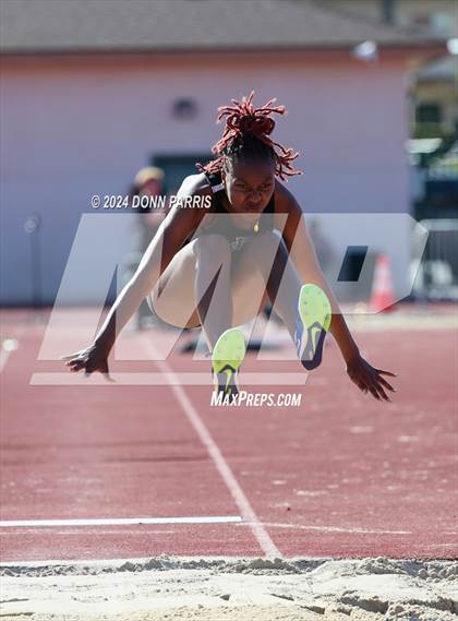 Thumbnail 1 in Rancho Cucamonga @ St. Lucy's Senior Day (Field Events) photogallery.