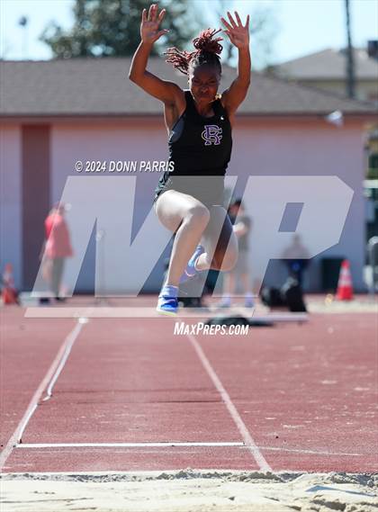 Thumbnail 3 in Rancho Cucamonga @ St. Lucy's Senior Day (Field Events) photogallery.