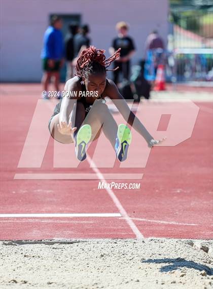 Thumbnail 1 in Rancho Cucamonga @ St. Lucy's Senior Day (Field Events) photogallery.