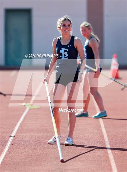 Thumbnail 2 in Rancho Cucamonga @ St. Lucy's Senior Day (Field Events) photogallery.