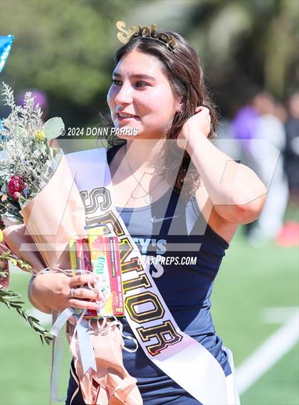 Thumbnail 2 in Rancho Cucamonga @ St. Lucy's Senior Day (Field Events) photogallery.