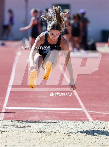 Thumbnail 3 in Rancho Cucamonga @ St. Lucy's Senior Day (Field Events) photogallery.