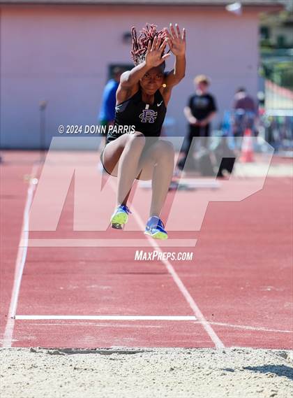 Thumbnail 3 in Rancho Cucamonga @ St. Lucy's Senior Day (Field Events) photogallery.
