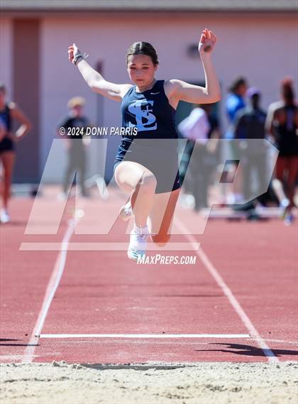 Thumbnail 3 in Rancho Cucamonga @ St. Lucy's Senior Day (Field Events) photogallery.