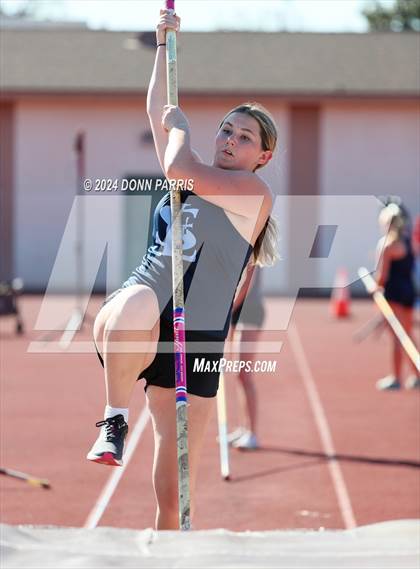 Thumbnail 3 in Rancho Cucamonga @ St. Lucy's Senior Day (Field Events) photogallery.