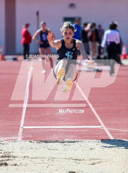 Thumbnail 3 in Rancho Cucamonga @ St. Lucy's Senior Day (Field Events) photogallery.