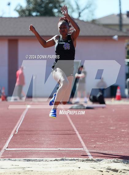 Thumbnail 2 in Rancho Cucamonga @ St. Lucy's Senior Day (Field Events) photogallery.