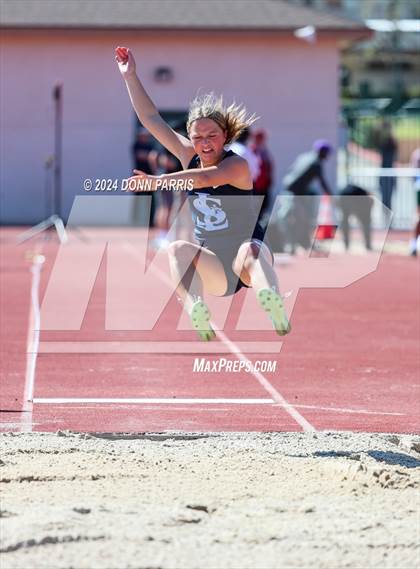 Thumbnail 2 in Rancho Cucamonga @ St. Lucy's Senior Day (Field Events) photogallery.