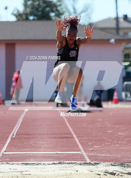 Thumbnail 1 in Rancho Cucamonga @ St. Lucy's Senior Day (Field Events) photogallery.