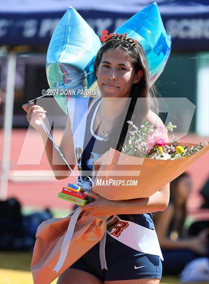 Thumbnail 3 in Rancho Cucamonga @ St. Lucy's Senior Day (Field Events) photogallery.