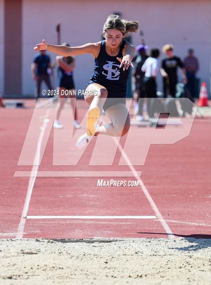 Thumbnail 2 in Rancho Cucamonga @ St. Lucy's Senior Day (Field Events) photogallery.