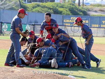 Thumbnail 1 in Hoover vs. San Diego Jewish Academy (CIF SDS D5 Final) photogallery.