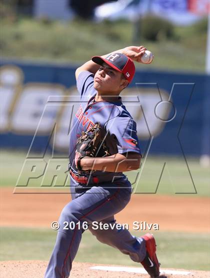 Thumbnail 3 in Hoover vs. San Diego Jewish Academy (CIF SDS D5 Final) photogallery.