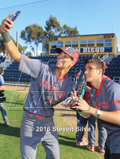 Thumbnail 1 in Hoover vs. San Diego Jewish Academy (CIF SDS D5 Final) photogallery.