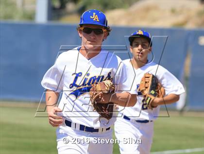 Thumbnail 2 in Hoover vs. San Diego Jewish Academy (CIF SDS D5 Final) photogallery.