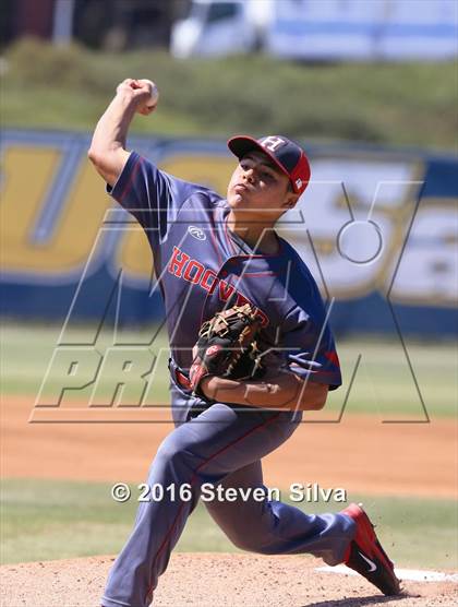 Thumbnail 2 in Hoover vs. San Diego Jewish Academy (CIF SDS D5 Final) photogallery.