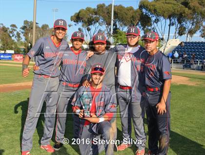Thumbnail 2 in Hoover vs. San Diego Jewish Academy (CIF SDS D5 Final) photogallery.