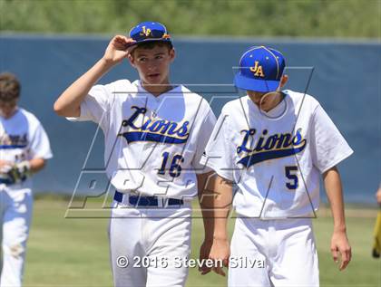 Thumbnail 2 in Hoover vs. San Diego Jewish Academy (CIF SDS D5 Final) photogallery.