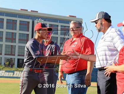 Thumbnail 2 in Hoover vs. San Diego Jewish Academy (CIF SDS D5 Final) photogallery.