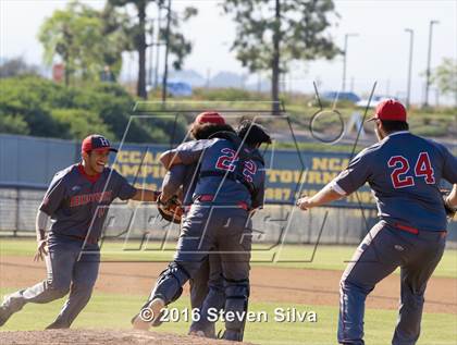 Thumbnail 2 in Hoover vs. San Diego Jewish Academy (CIF SDS D5 Final) photogallery.