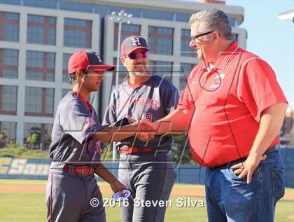 Thumbnail 1 in Hoover vs. San Diego Jewish Academy (CIF SDS D5 Final) photogallery.