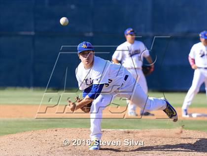 Thumbnail 1 in Hoover vs. San Diego Jewish Academy (CIF SDS D5 Final) photogallery.