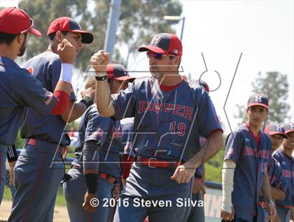 Thumbnail 1 in Hoover vs. San Diego Jewish Academy (CIF SDS D5 Final) photogallery.