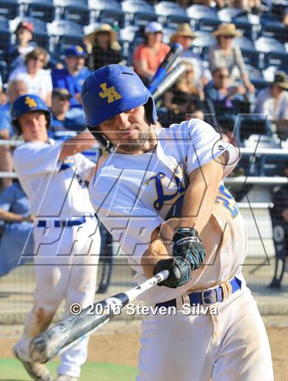 Thumbnail 3 in Hoover vs. San Diego Jewish Academy (CIF SDS D5 Final) photogallery.