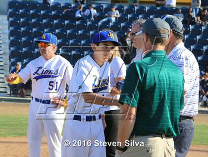 Thumbnail 3 in Hoover vs. San Diego Jewish Academy (CIF SDS D5 Final) photogallery.